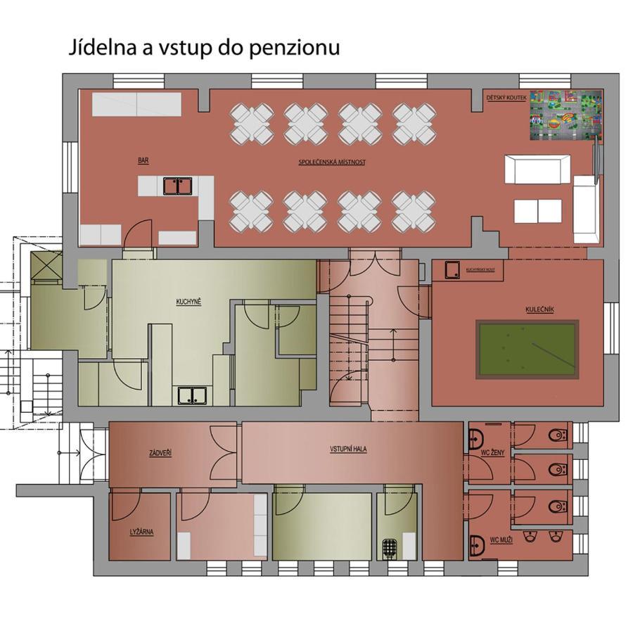 Chalupa Chiranka Lipová-lázně Esterno foto
